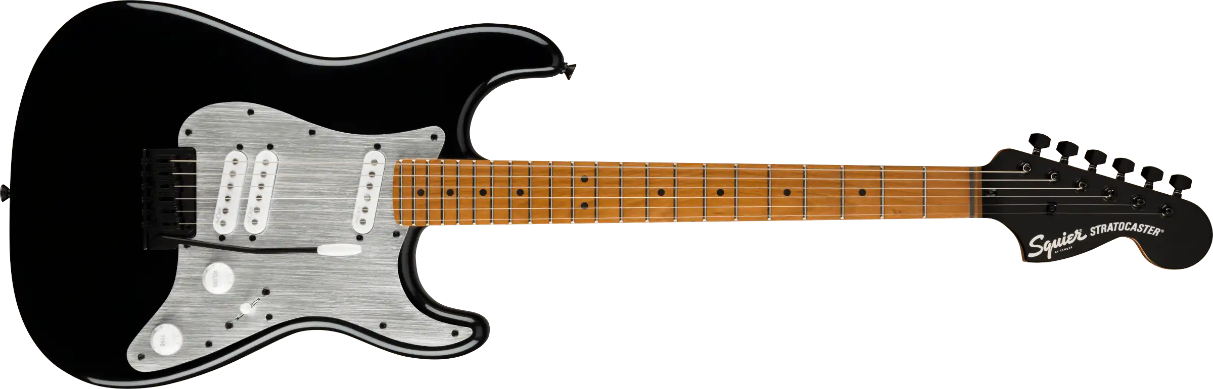 Squier Contemporary Stratocaster® Special Roasted Maple Fingerboard Black